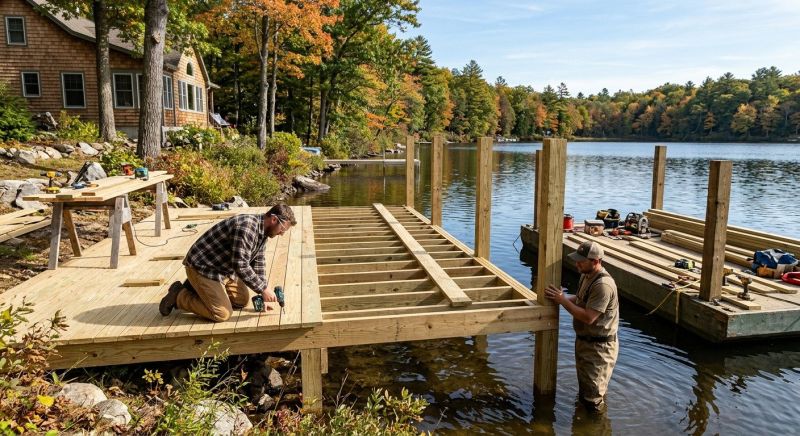 Boat Dock Installation in Overland Park, KS