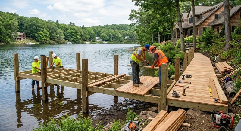 Water Dock Installation in Alpharetta, GA